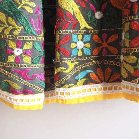 vintage embroidered banjara skirt