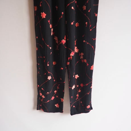 "CLIO" rayon floral easy pants