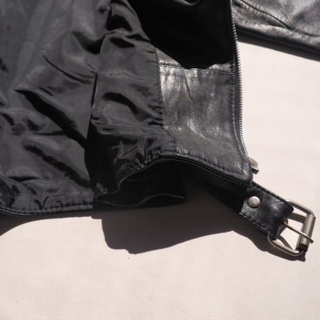vintage leather riders jacket
