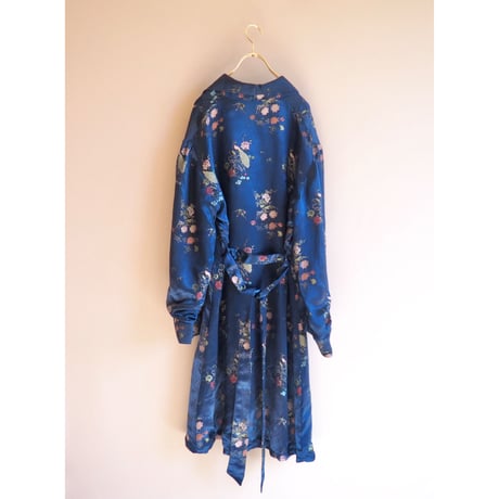 70s chinese brocade robe