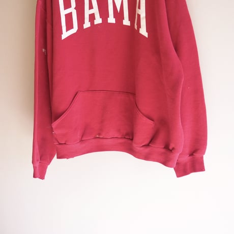70〜80s "Russel Athletic" damage hoodie sweat