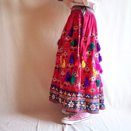 vintage banjara embroidered skirt