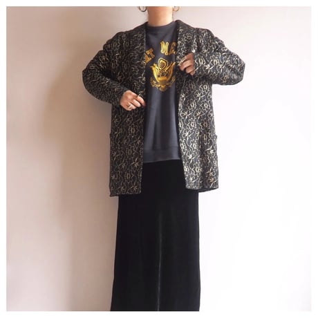 80〜90s lace tailored jacket