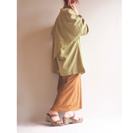 vintage pistàcchio oversized design jacket