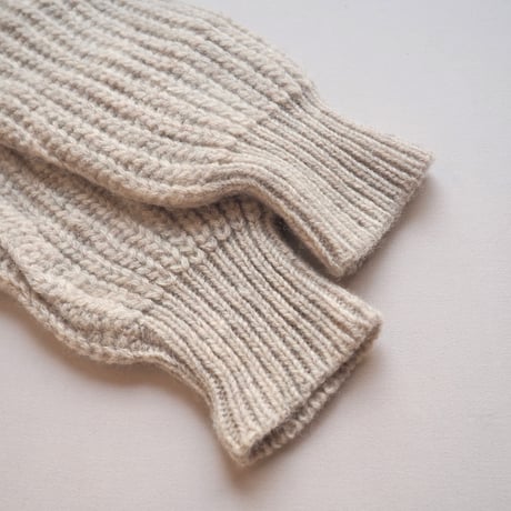 vintage oversized cable cardigan