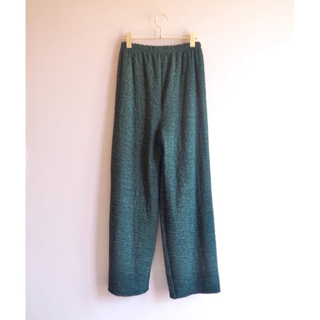 80s textured wide easy pants