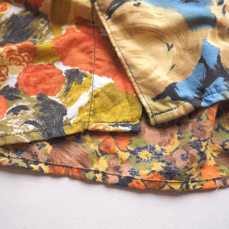 made in Italy floral patchwork blouse