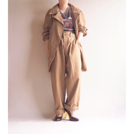 Italian Army deadstock hospital jacket / work pants