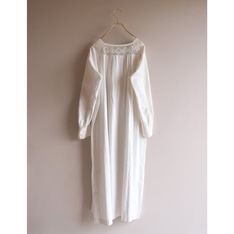 1920s cotton lace night dress