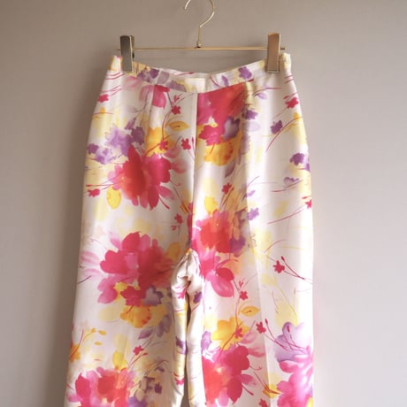 ”Worthington" floral silk pants