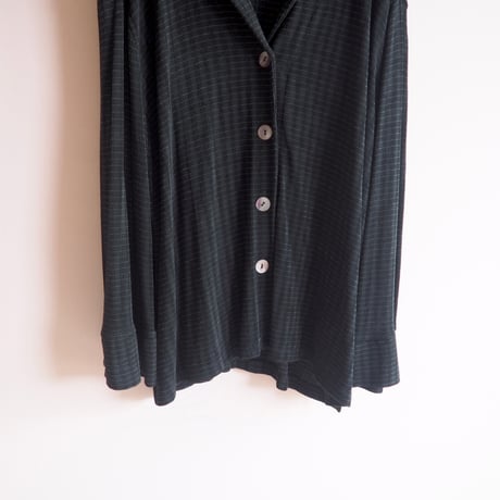 "CHICO'S DESIGN" textured blouse & maxi skirt set