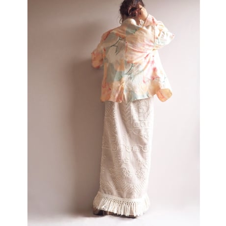 "Chico's" watercolor floral jacket