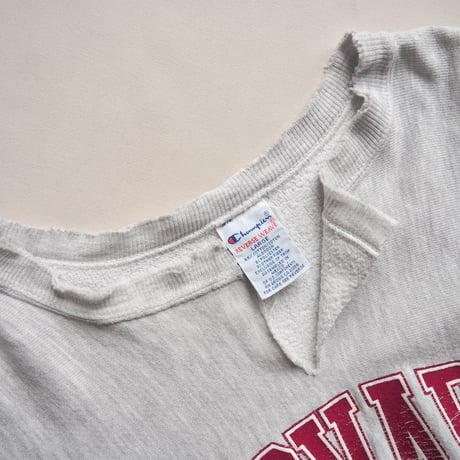 90s champion reverse weave cutoff college sweat