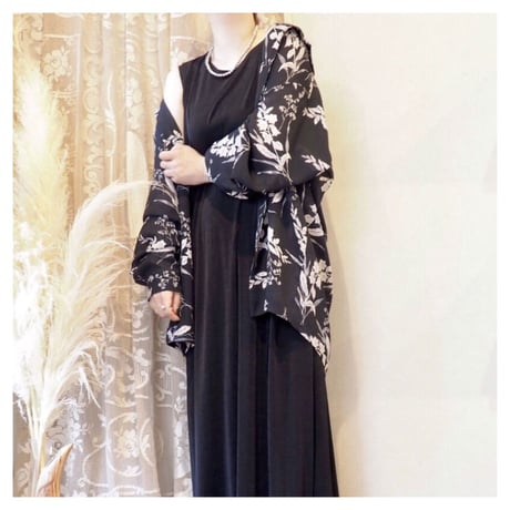 "Impressions" elastic sleeveless maxi dress