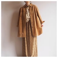"PERSONA" oversized suede shirts