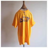 90s "Screen Stars"  Alpha Beta print t-shirts (YE)