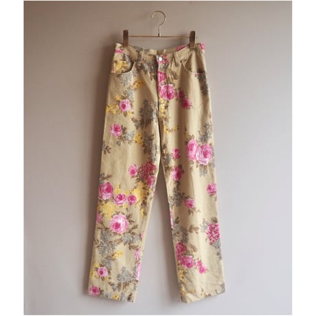 vintage floral pants