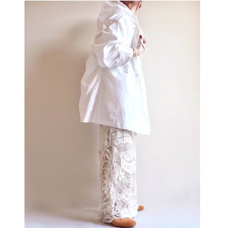 Italian army deadstock snow camo parka