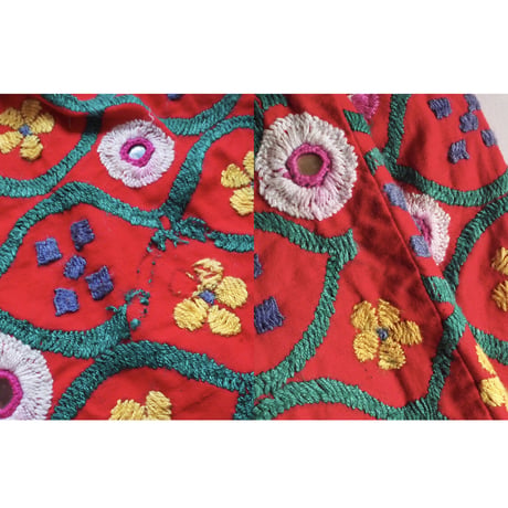 vintage embroidered banjara skirt