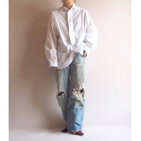 "SPORTALM" embroidered folk blouse
