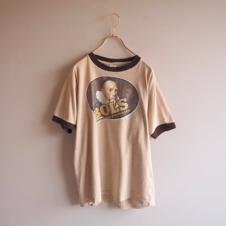 70〜80s "Velva Sheen" BOLS ringer t-shirts
