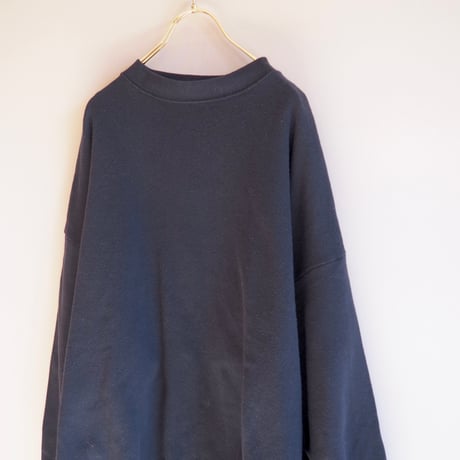90s "Tultex" black oversized plain sweat