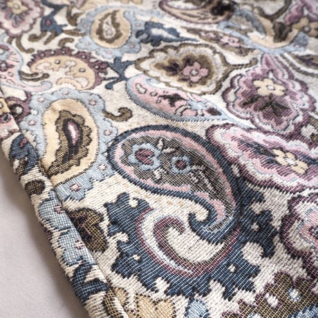 70s "John Meyer" paisley gobelin maxi skirt