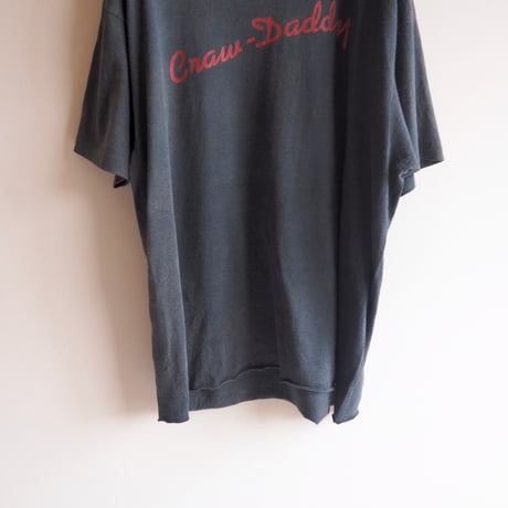 80s "Hanes" cut off print t-shirts
