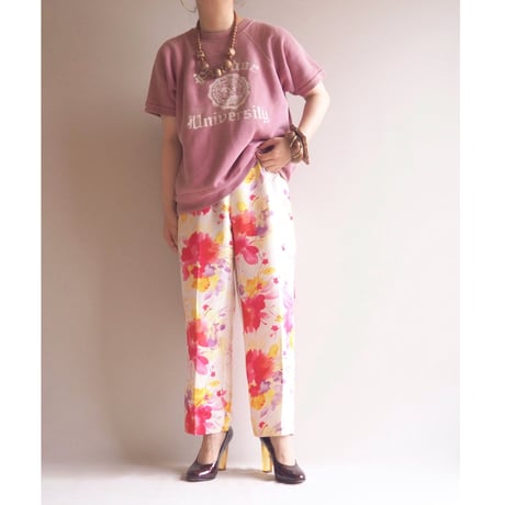 ”Worthington" floral silk pants