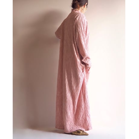 "LA SANA" floral textured house maxi dress