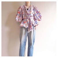"Bern Shaw" floral cache coeur design blouse