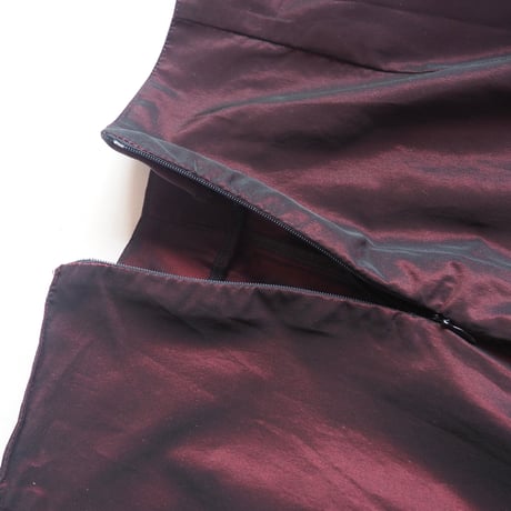 "Gianna Persiga" satin marmade skirt
