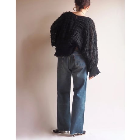 90s made in USA Levi's 501 cut off denim pants