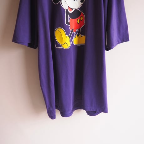 90s〜 "Velva Sheen" mickey t-shirts (PU)