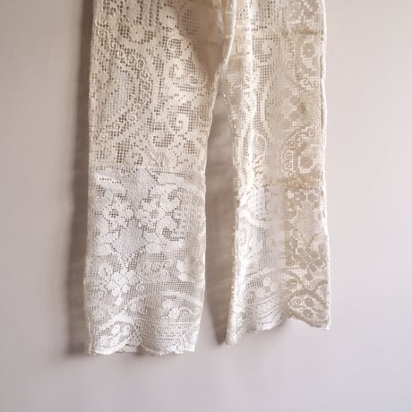 original remake patchwork lace pants (C)