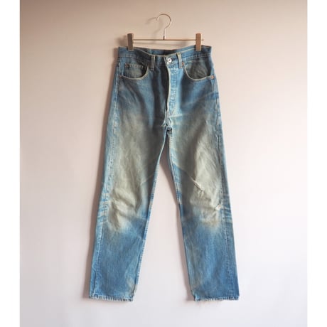 90s made in USA Levi's 501 damage denim