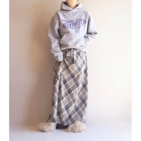 90s〜 "Russel Athletic" print sweat parka