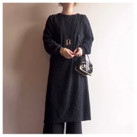 "Anthony Richards" textured midi dress