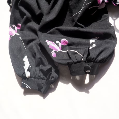 70s orchid L/S maxi dress