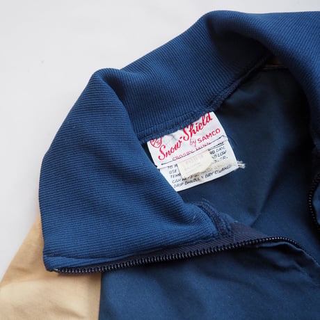 60〜70s "Snow Shield" half zip pullover