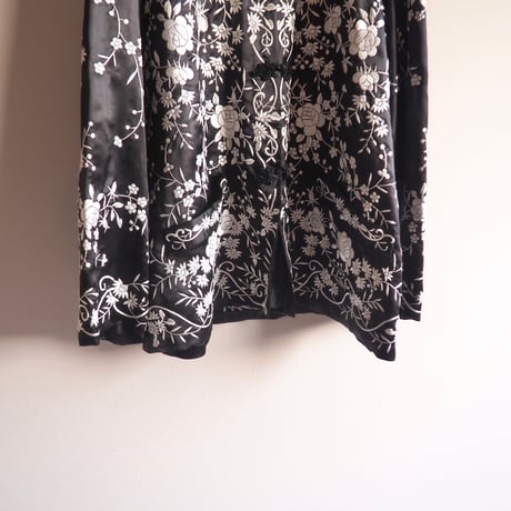 "Brownstone Studio" floral embroidered jacket