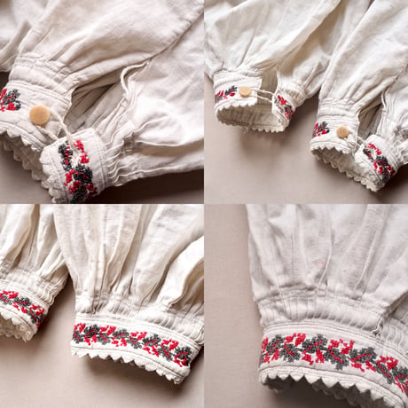 vintage ukrainian embroidered maxi dress