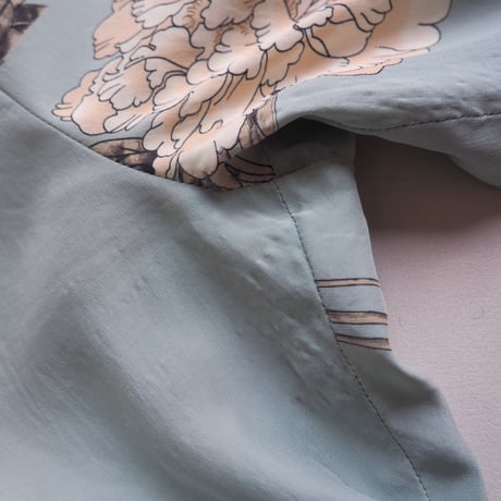 "Citron Santa Monica" floral silk pants (BU)