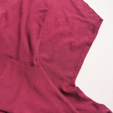 vintage bordeaux oversized print t-shirts