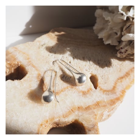 silver925 mexico teardrop earrings