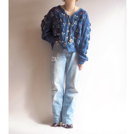 90s made in USA Levi's 501 damage denim