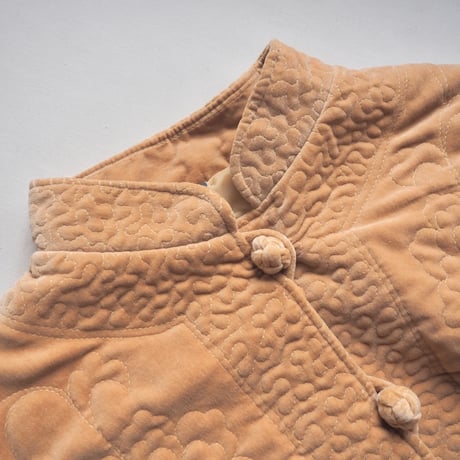 vintage floral quilted jacket