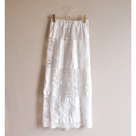original remake lace maxi skirt