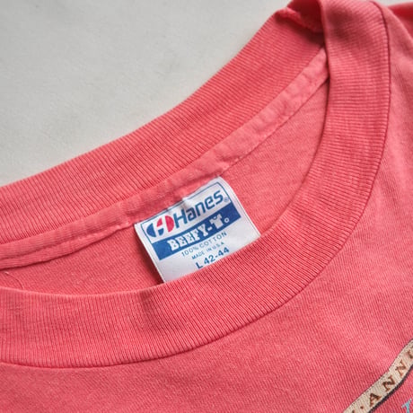 80s "Hanes" print t-shirts (PK)