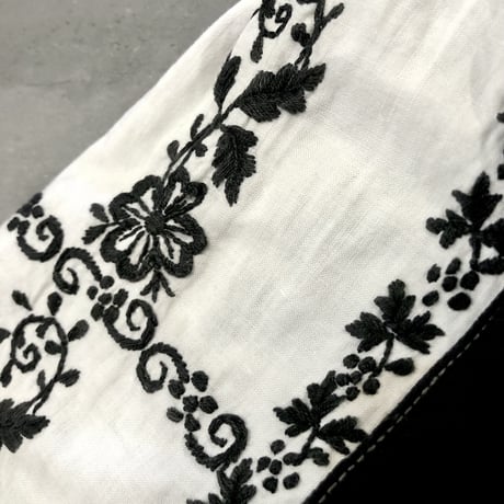 vintage romanian embroidered blouse